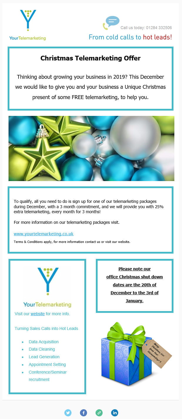 Telemarketing Newsletter